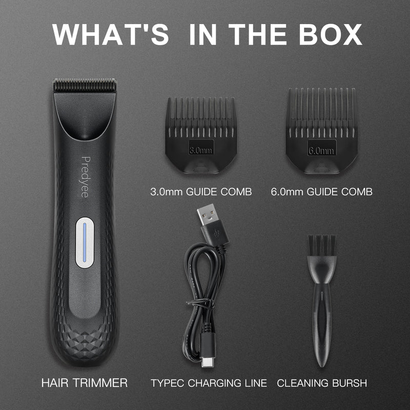 waterproof men's body groomer, view 7 - MRSLM