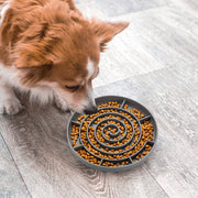 silicone slow feeder dog bowl, view 3 - MRSLM