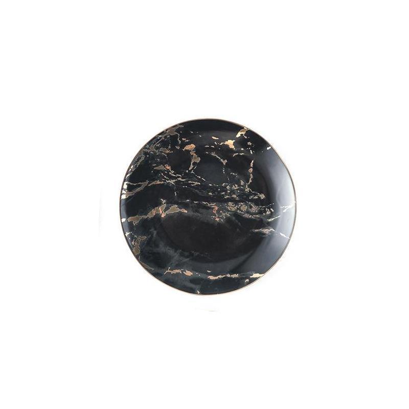 Marble ceramic dinner plates, view 2 - MRSLM
