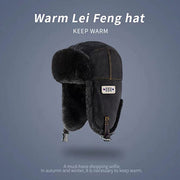 winter thickened earflap hat, view 2 - MRSLM