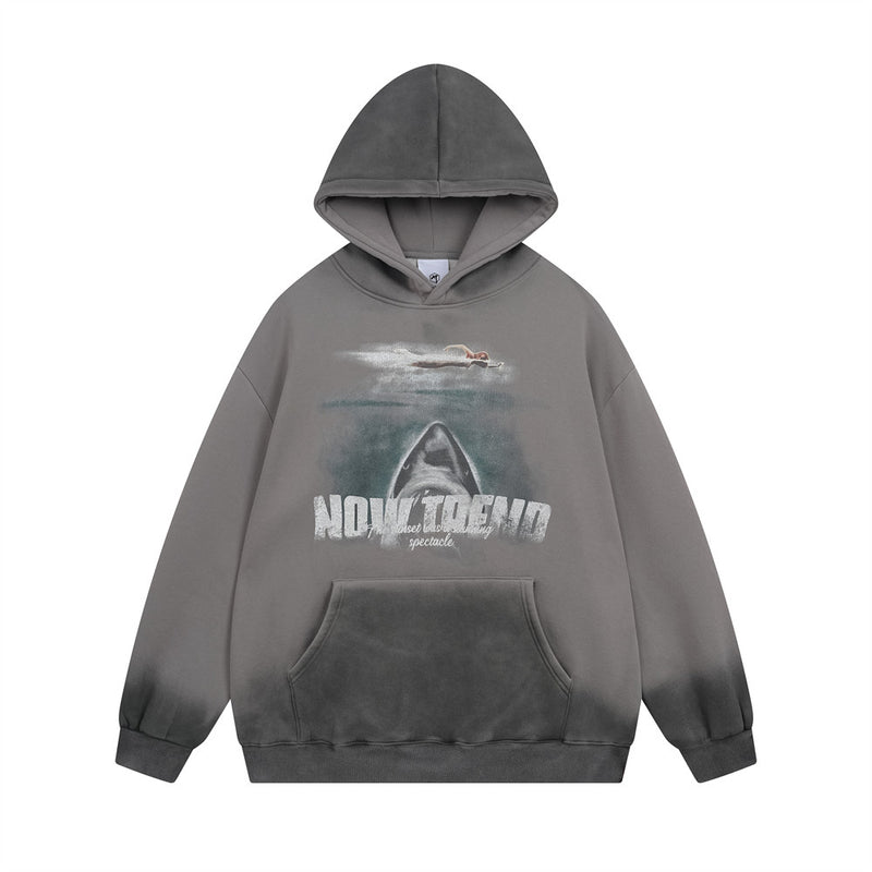 men's tie-dye gradient hoodie, view 7 - MRSLM