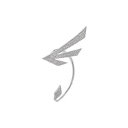 concave ear bone clip, view 4 - MRSLM
