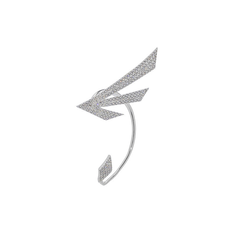 concave ear bone clip, view 4 - MRSLM