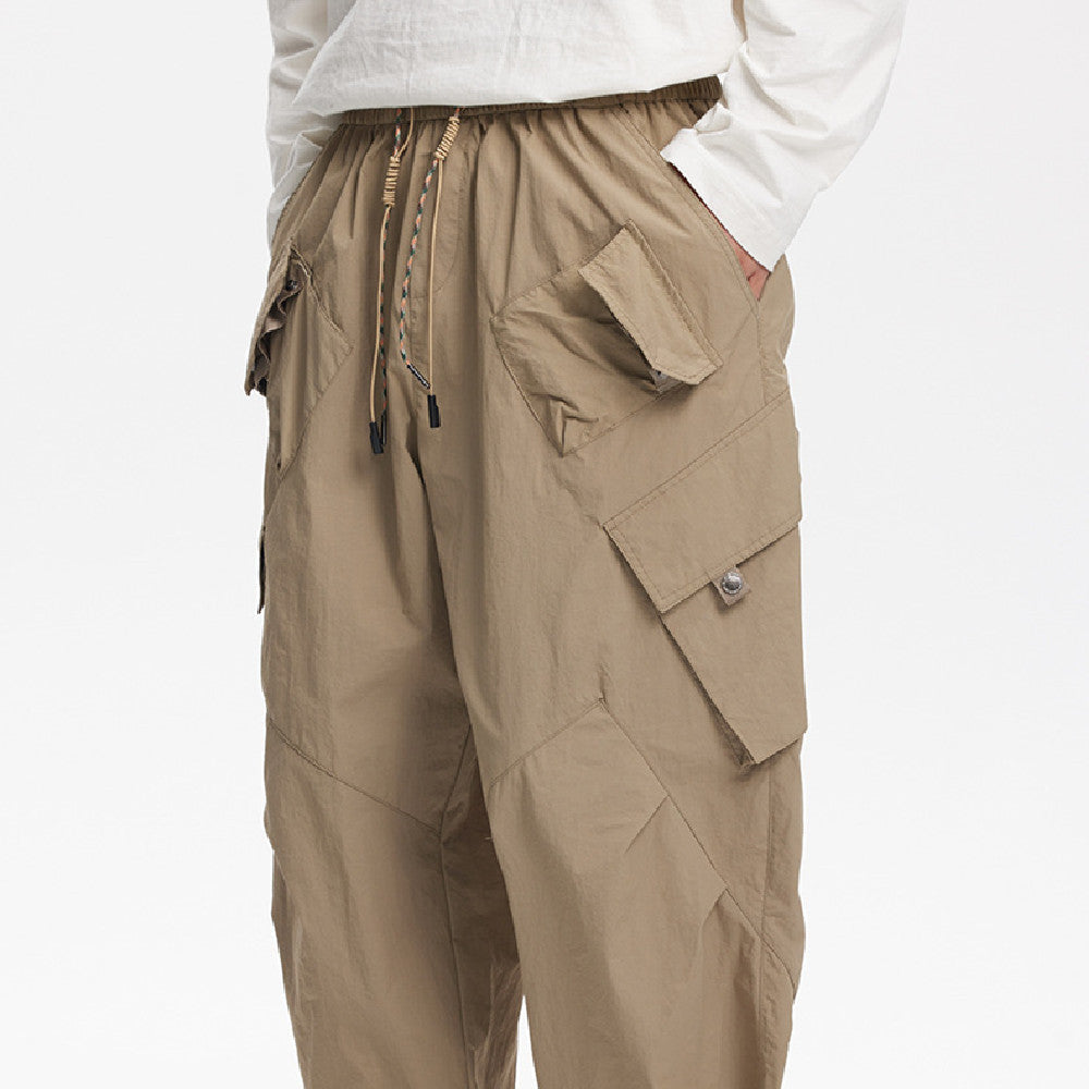 Retro Men's And Women's Loose Casual Trousers