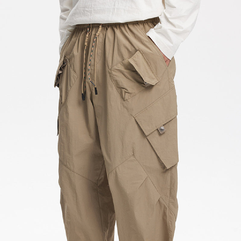 Retro Men's And Women's Loose Casual Trousers