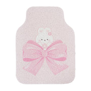 Cute bow cartoon car floor mats, view 3 - MRSLM
