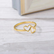 heart-shaped ring, view 10 - MRSLM