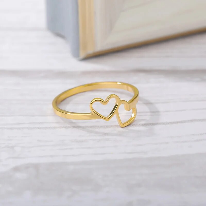 heart-shaped ring, view 10 - MRSLM