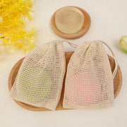 natural sisal soap bag, view 3 - MRSLM