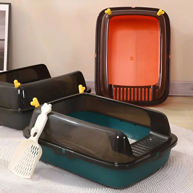 oversized cat litter box with antlers, view 9 - MRSLM