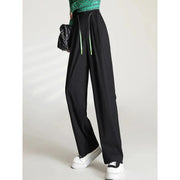 loose fit wide leg women's pants, view 6 - MRSLM