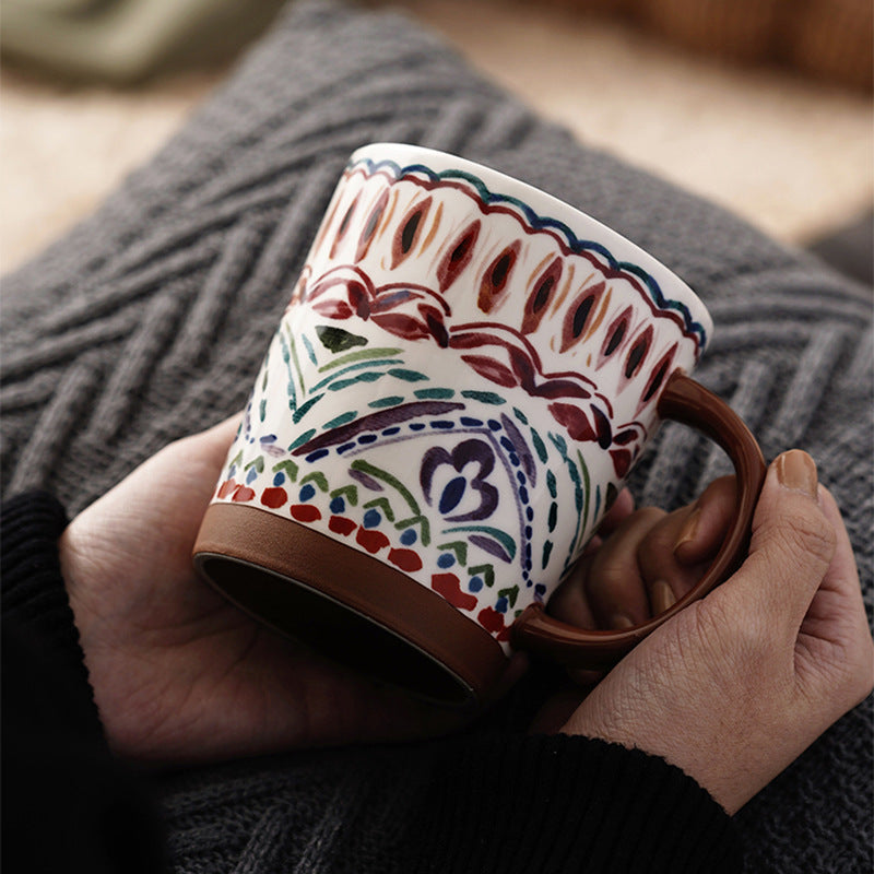 hand-painted graffiti ceramic mug, view 3 - MRSLM
