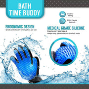 pet hair remover glove, view 4 - MRSLM