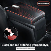 universal car armrest pad with tissue storage, view 3 - MRSLM