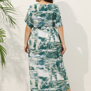 Women's bohemian print shirt dress, view 4 - MRSLM
