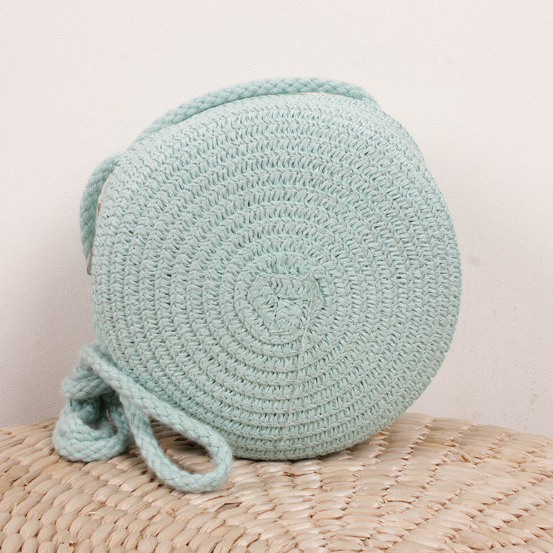 woven straw crossbody bag, view 7 - MRSLM