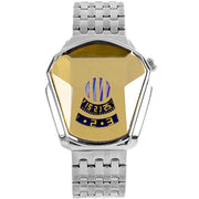 men's steel band quartz watch, view 8 - MRSLM
