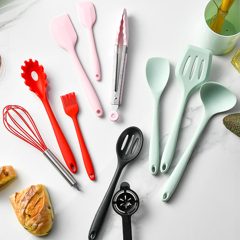 silicone kitchen utensils set, view 13 - MRSLM
