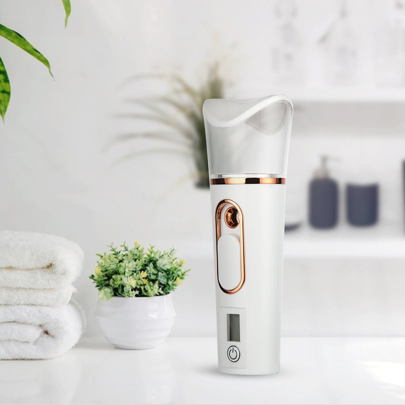 rechargeable mist facial sprayer, view 2 - MRSLM