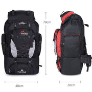 80L outdoor adventure backpack, view 8 - MRSLM