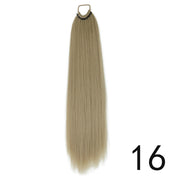 synthetic wrap around ponytail extensions, view 8 - MRSLM