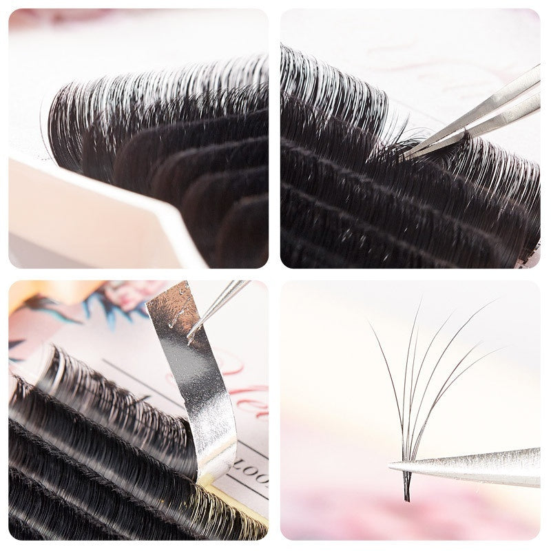 Natural dense flowering false eyelashes, view 2 - MRSLM