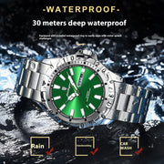 men's slim luminous watch, view 2 - MRSLM