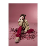high waist corduroy pants, view 5 - MRSLM
