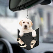 mini puppy car pendant, view 7 - MRSLM
