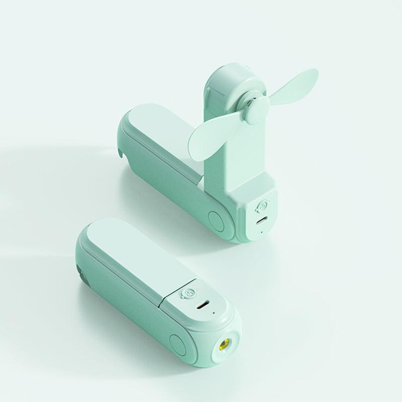 mini portable neck fan, view 4 - MRSLM