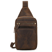 first-layer cowhide crossbody bag - MRSLM