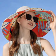 Large brim women's sun hat, view 8 - MRSLM