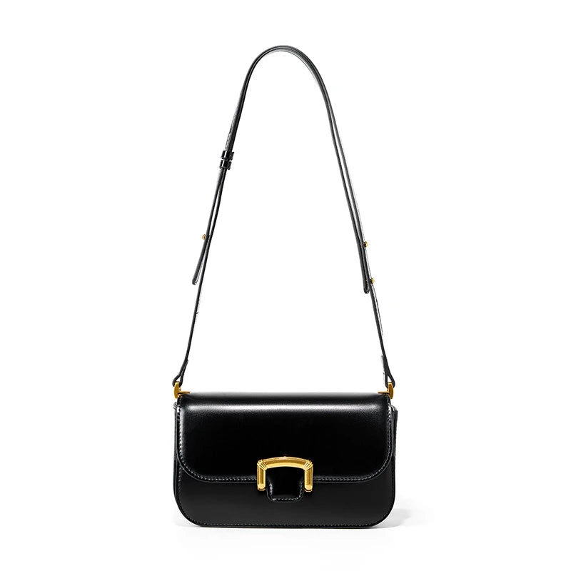 small genuine leather crossbody bag, view 2 - MRSLM