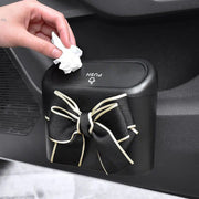 bowknot car hanging trash bin, view 8 - MRSLM