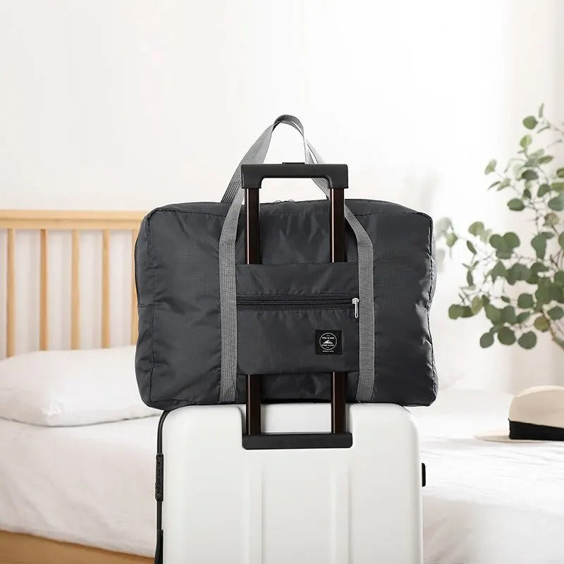 foldable travel duffel bag, view 6 - MRSLM