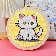 Punch needle embroidery starter kit, view 4 - MRSLM