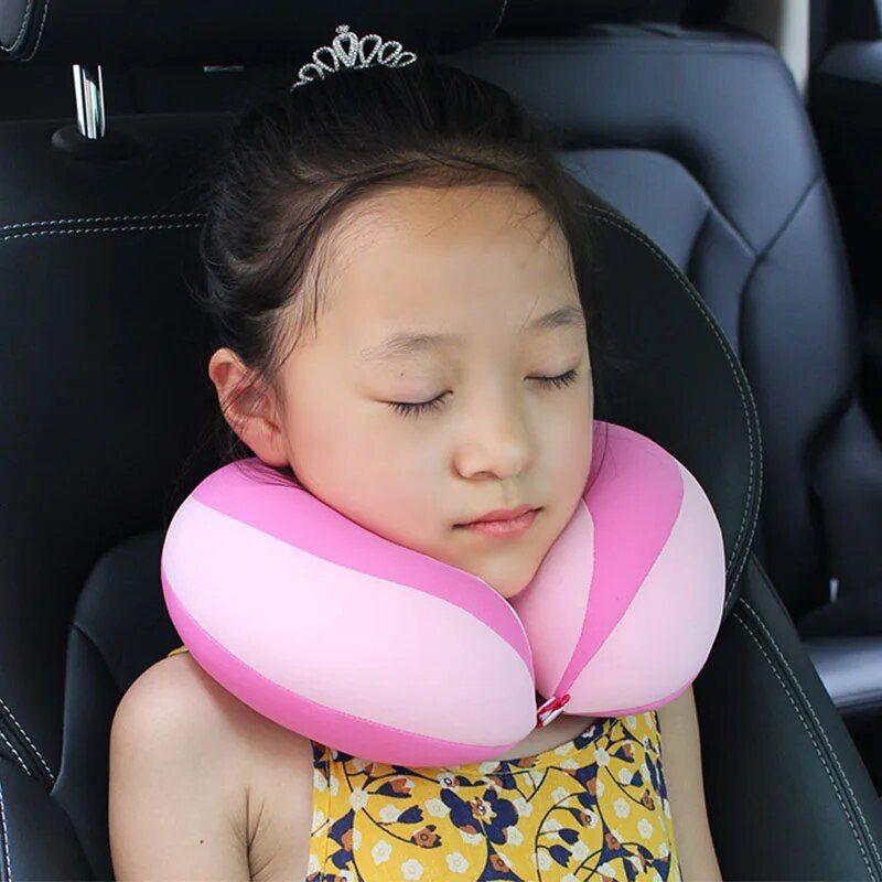 U-shaped baby travel neck pillow, view 6 - MRSLM