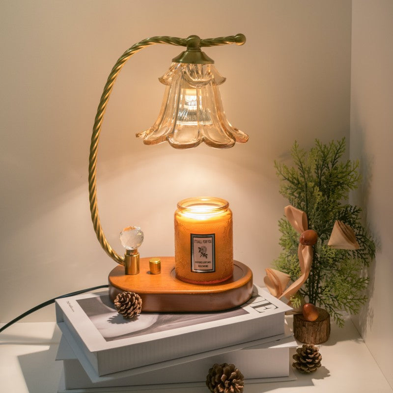 retro wax melting candle warmer lamp, view 6 - MRSLM