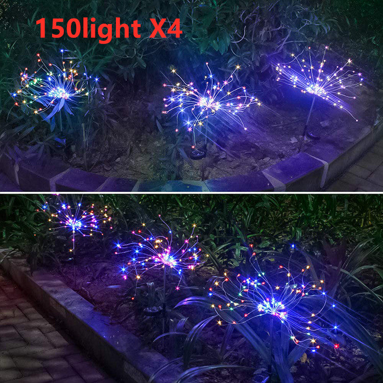 Solar firework garden lights, view 7 - MRSLM