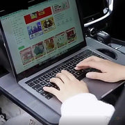 steering wheel desk tray, view 6 - MRSLM
