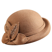 women's retro beret felt hat, view 2 - MRSLM