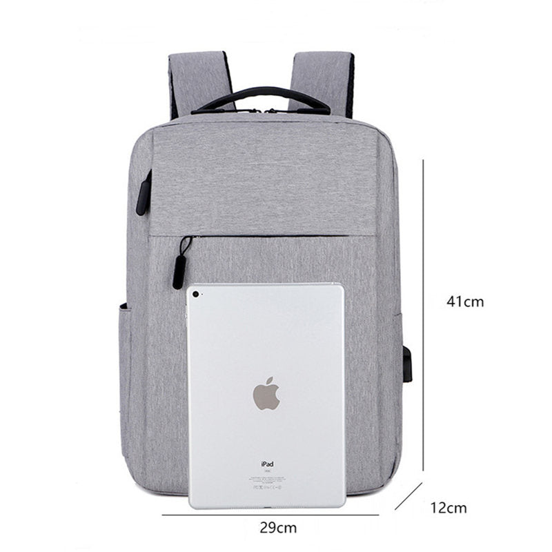 business laptop backpack with usb port, view 9 - MRSLM