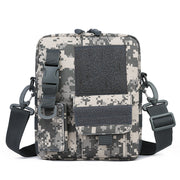 Vertical nylon crossbody bag, view 6 - MRSLM