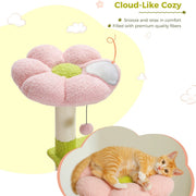 47-inch flower cat tree, view 6 - MRSLM