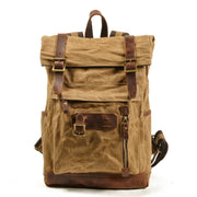 canvas outdoor travel backpack - MRSLM