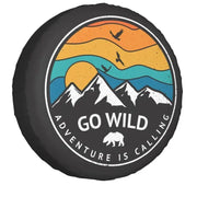 Universal spare tire cover, view 2 - MRSLM