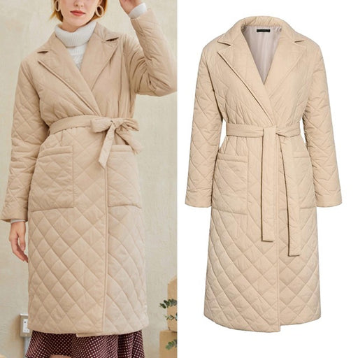 Women's slim mid-length winter coat - MRSLM