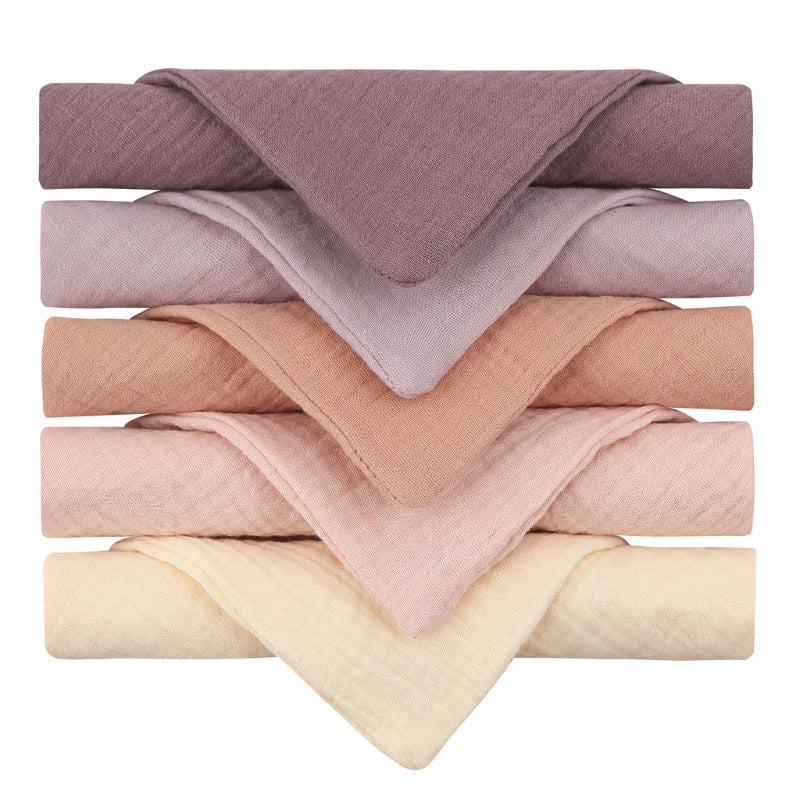 gauze cotton baby washcloths, view 7 - MRSLM