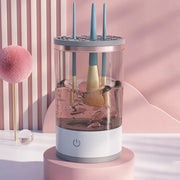 automatic electric makeup brush cleaner, view 3 - MRSLM