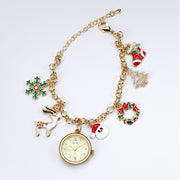 christmas bracelet quartz watch, view 5 - MRSLM